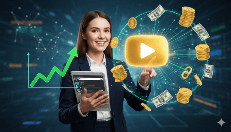 طرق الربح من التسويق بالعمولة على اليوتيوب 2025